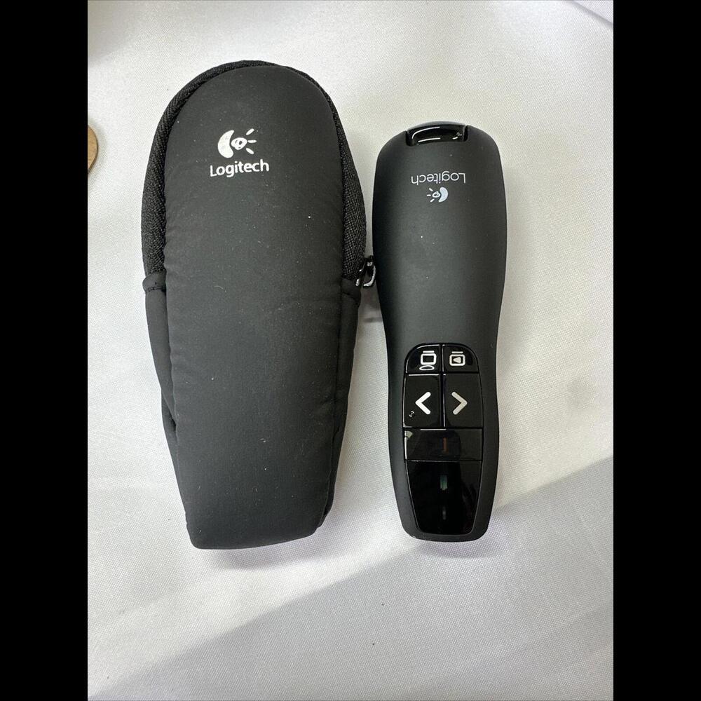 Logitech R400 Laser Presentation Remote - Black